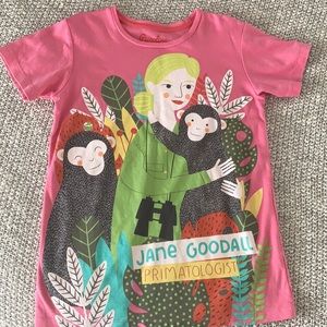 Piccolina Kids Trailblazer Tee Jane Goodall